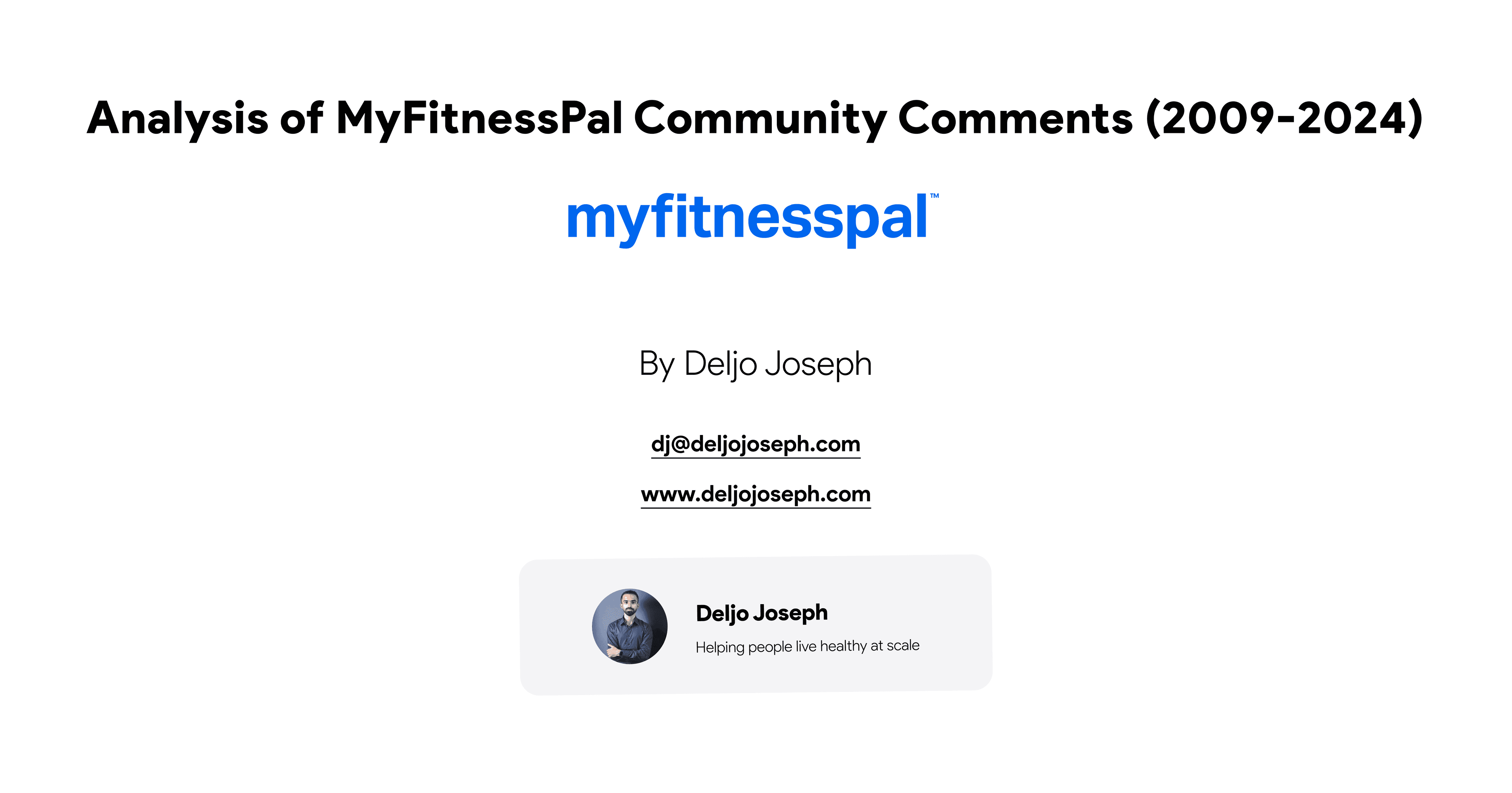 I Analyzed 250K MyFitnessPal Community Posts: Here’s What I Found